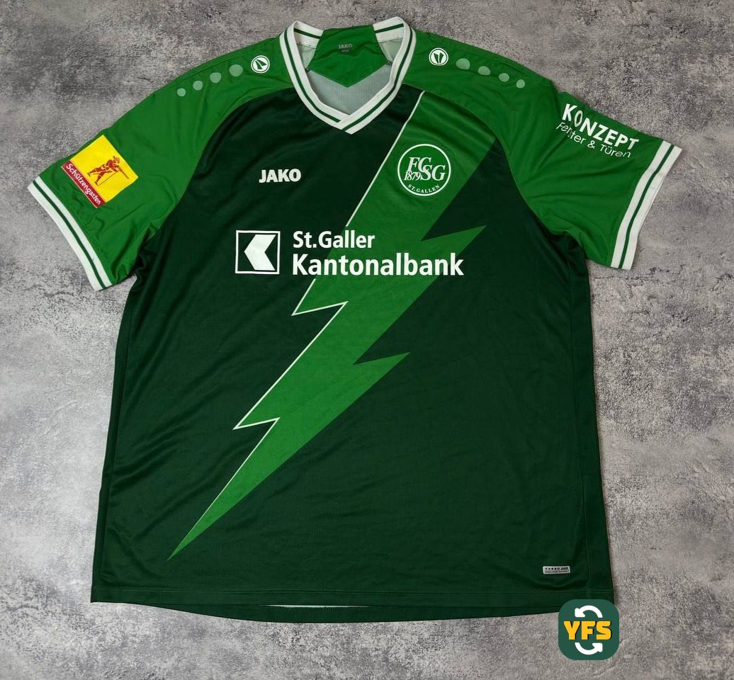 St. Gallen 2022-2023 Home Store Version Jako - YourFootballShirt - Photo 1
