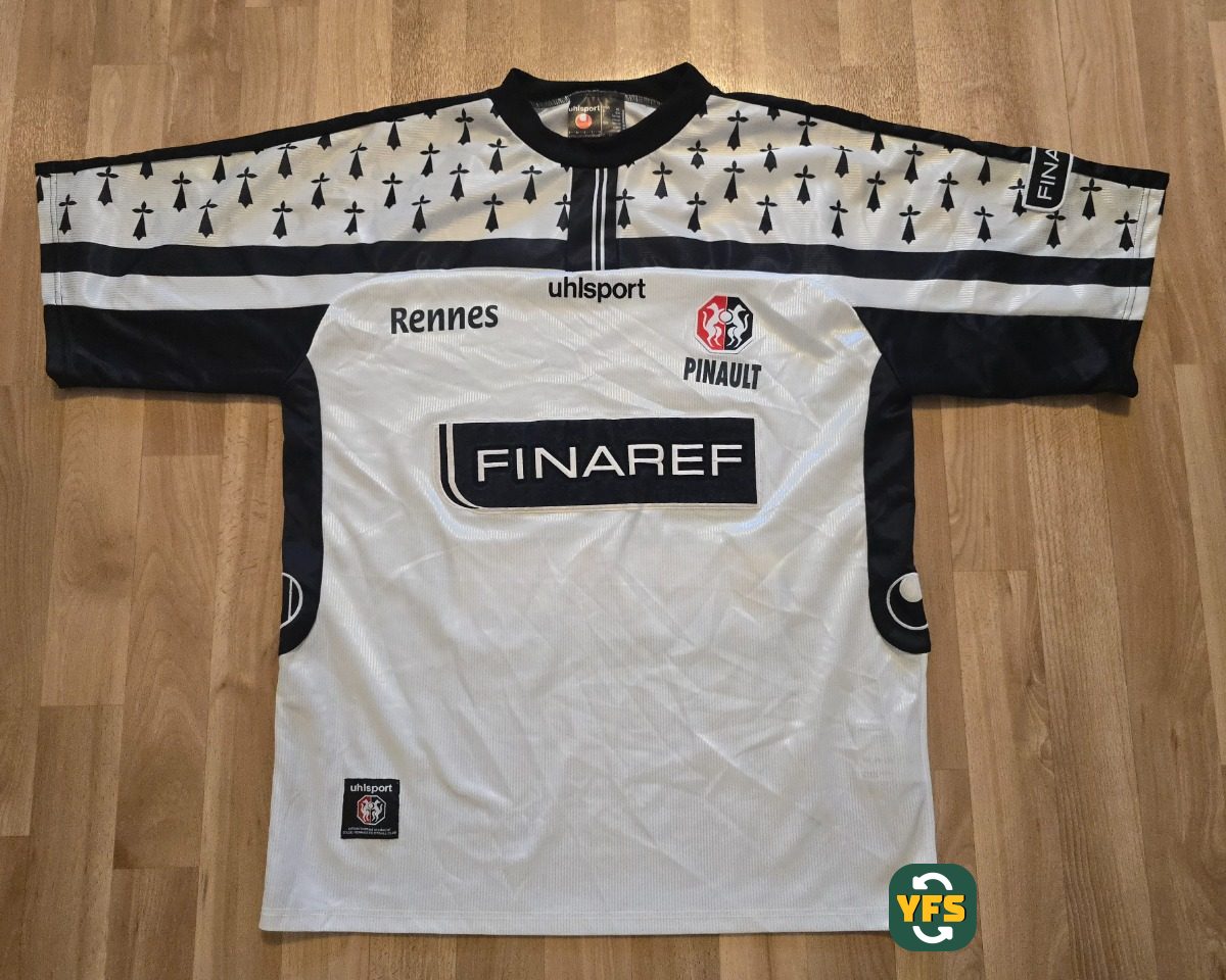 Stade Rennais 2002-2003 Away Store Version Uhlsport - YourFootballShirt - Photo 1