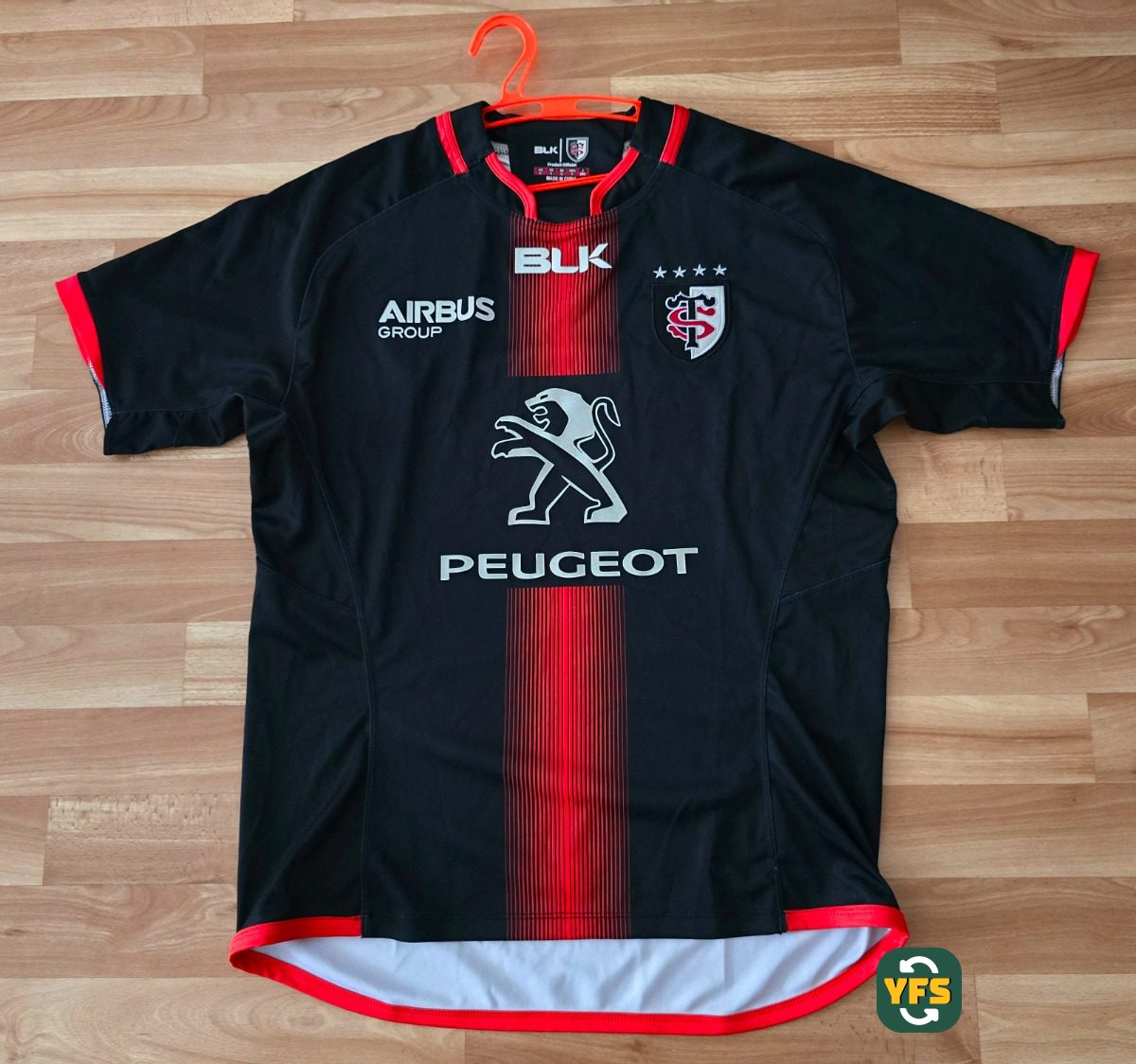 Stade Toulousain 2015-2016 Home Store Version Nike - YourFootballShirt - Photo 1