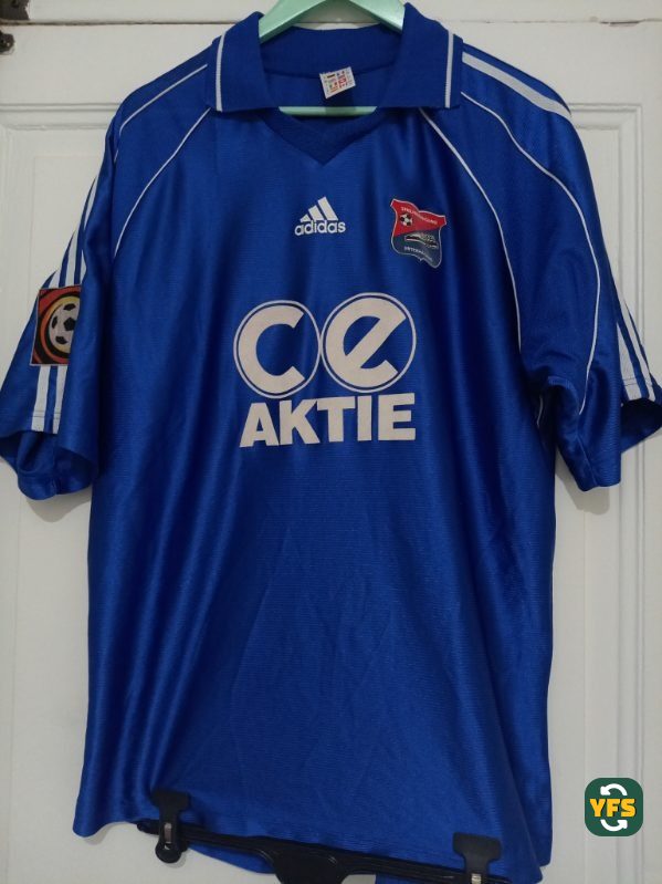 Unterhaching 1999-2000 Home Match Worn Adidas hastig - YourFootballShirt - Photo 1