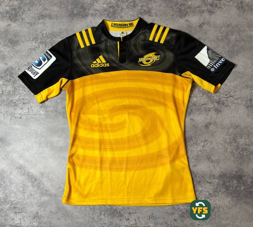 Wellington Hurricanes 2015-2016 Home Store Version Adidas - YourFootballShirt - Photo 1