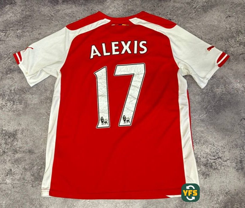 Arsenal 2014-2015 Home Store Version Puma Alexis Sanchez - YourFootballShirt - Photo 1