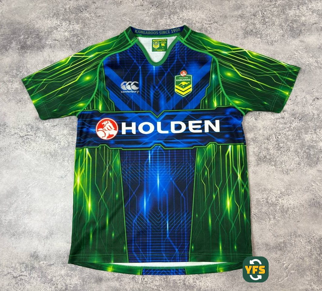 Australia Kangaroos 2024-2025 Home Store Version Canterbury - YourFootballShirt - Photo 1