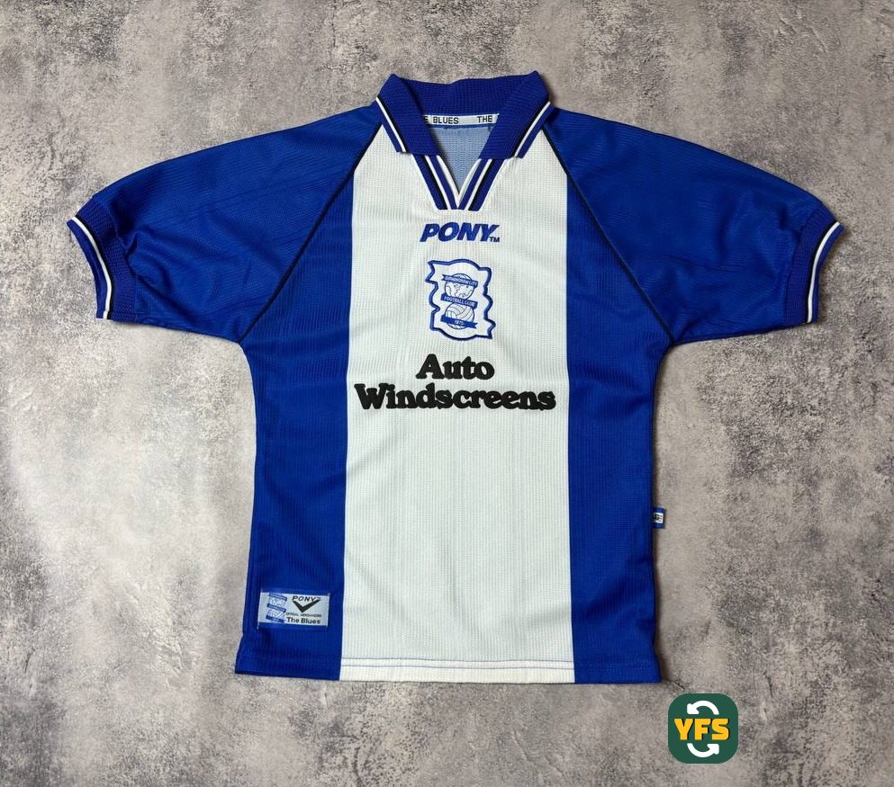 Birmingham City 1997-1998 Home Store Version Pony - YourFootballShirt - Photo 1