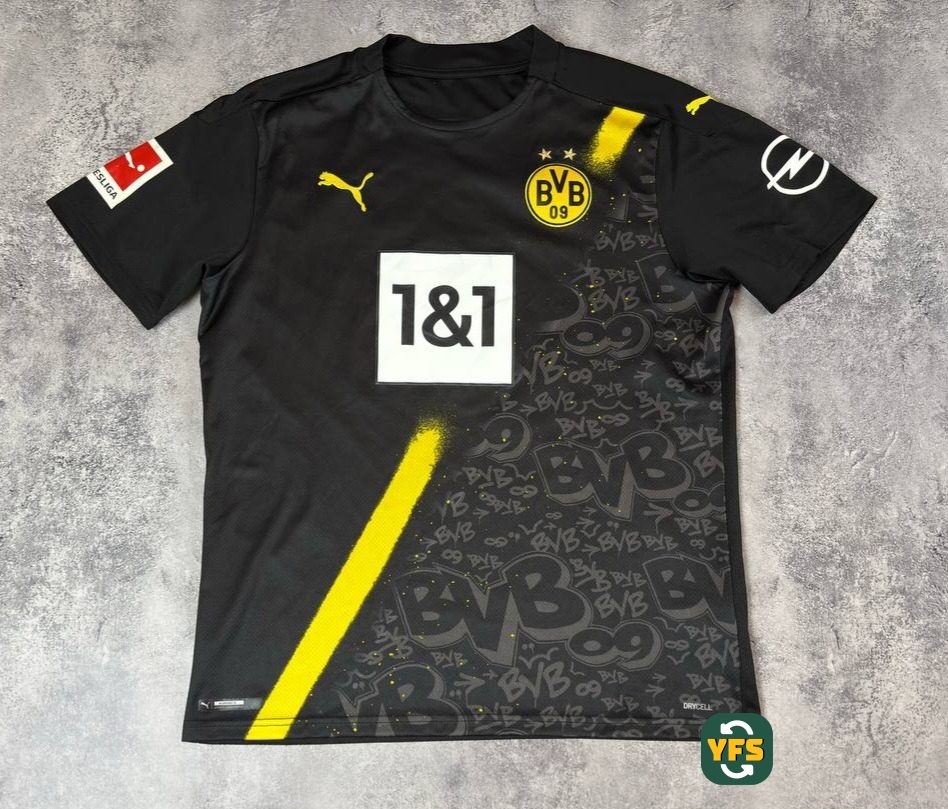 Borussia Dortmund 2020-2021 Away Store Version Puma Meunier - YourFootballShirt - Photo 1