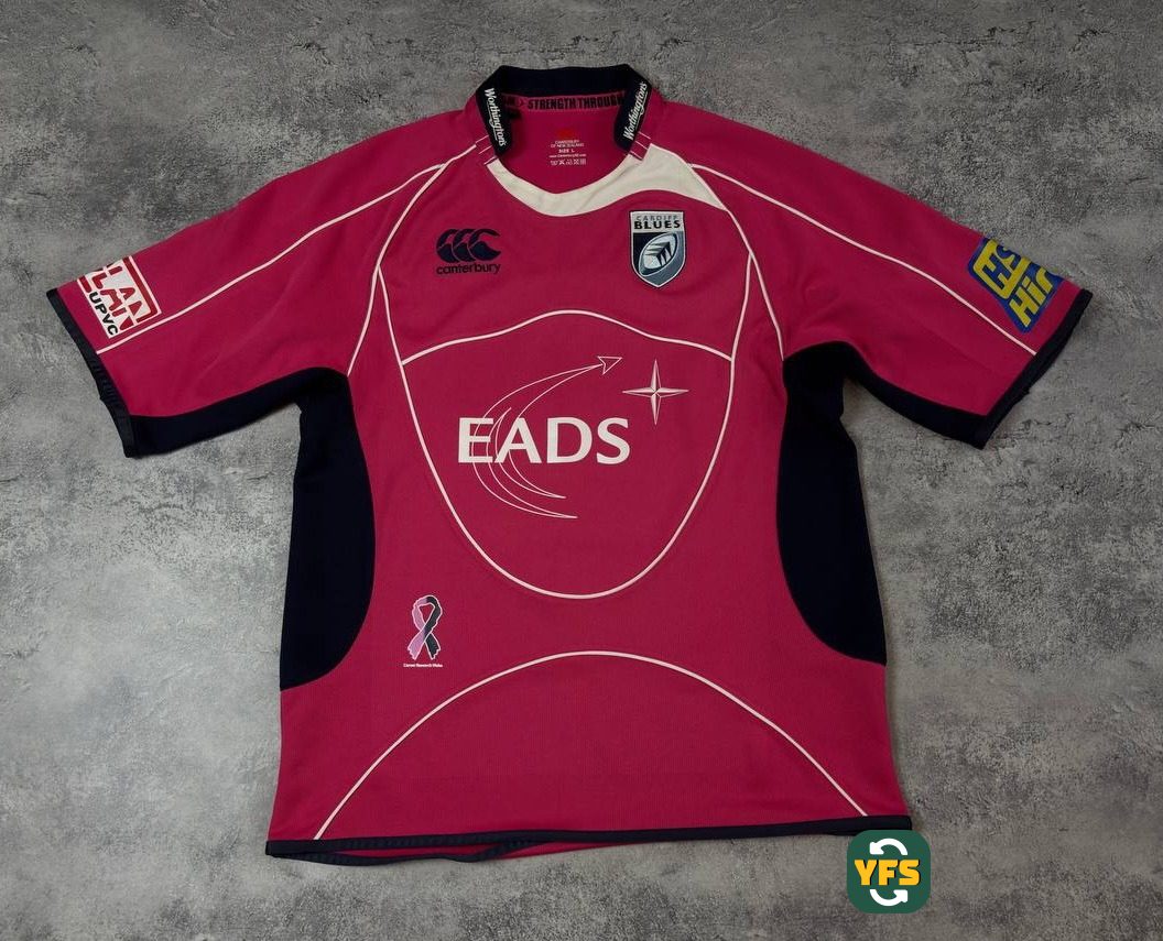 Cardiff Blues 2008-2009 Home Store Version Canterbury - YourFootballShirt - Photo 1