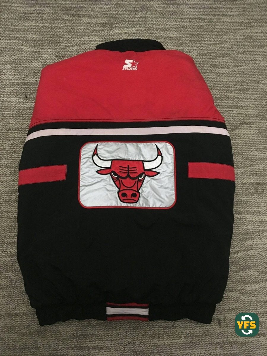 Chicago Bulls 1997-1998 Home Store Version Starter - YourFootballShirt - Photo 1