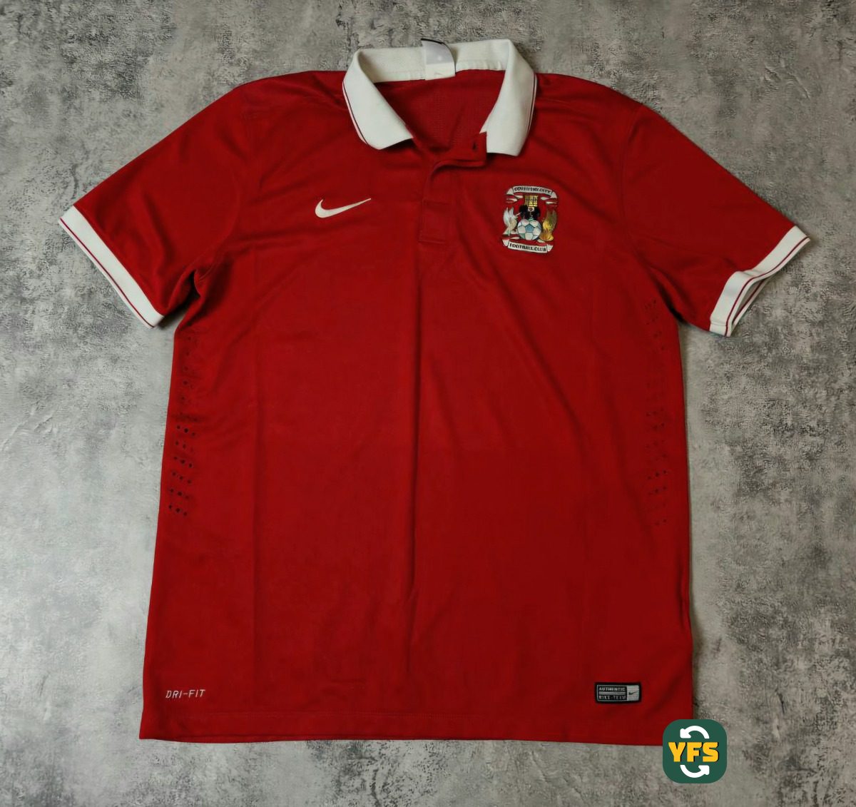 Coventry City 2015-2016 Away Store Version Nike - YourFootballShirt - Photo 1