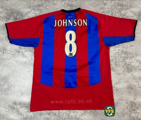 Crystal Palace 2004-2005 Home Andy Johnson #8