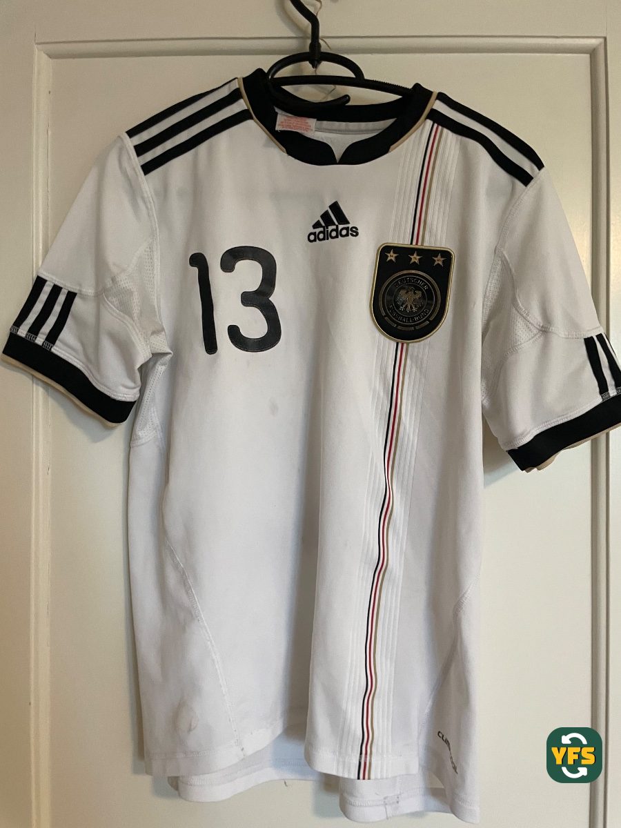 Deutschland 2010-2011 Home Store Version Adidas Ballack - YourFootballShirt - Photo 1