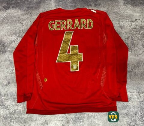 England 2006-2007 Home Gerrard #4