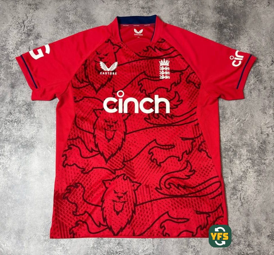 England Cricket T20 2020-2021 Home Store Version Castore - YourFootballShirt - Photo 1