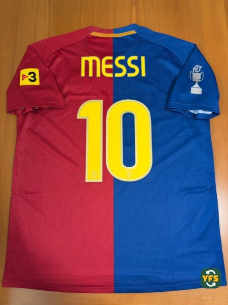 FC Barcelona 2008-2009 Home Messi #10