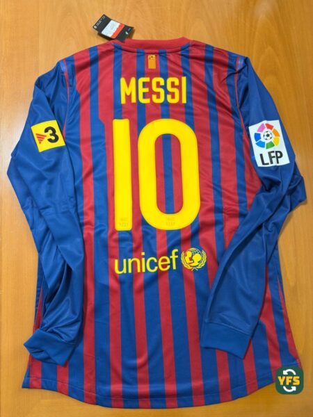 FC Barcelona 2011-2012 Home Messi #10