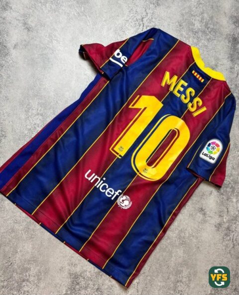FC Barcelona 2020-2021 Home Messi #10