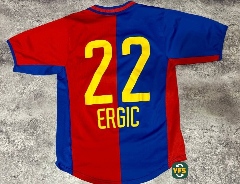 FC Basel 2002-2003 Home Store Version Nike Ergic - YourFootballShirt - Photo 1
