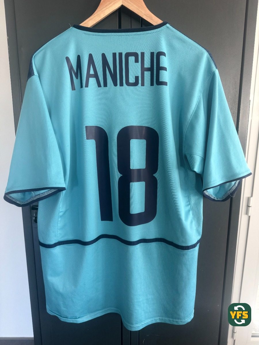 Football 2002-2003 Away Store Version Nike MANICHE - YourFootballShirt - Photo 1