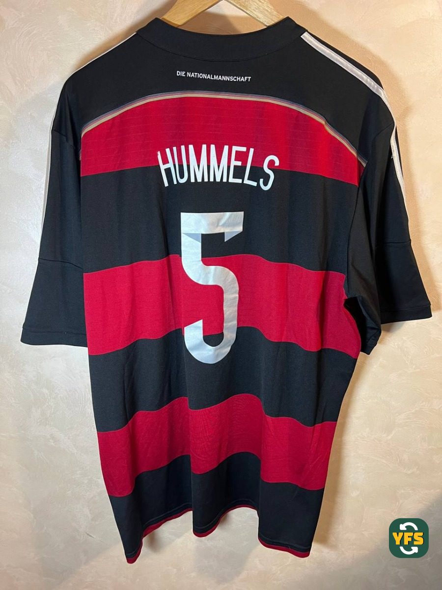 Germany 2014-2015 Away Store Version Adidas Hummels - YourFootballShirt - Photo 1