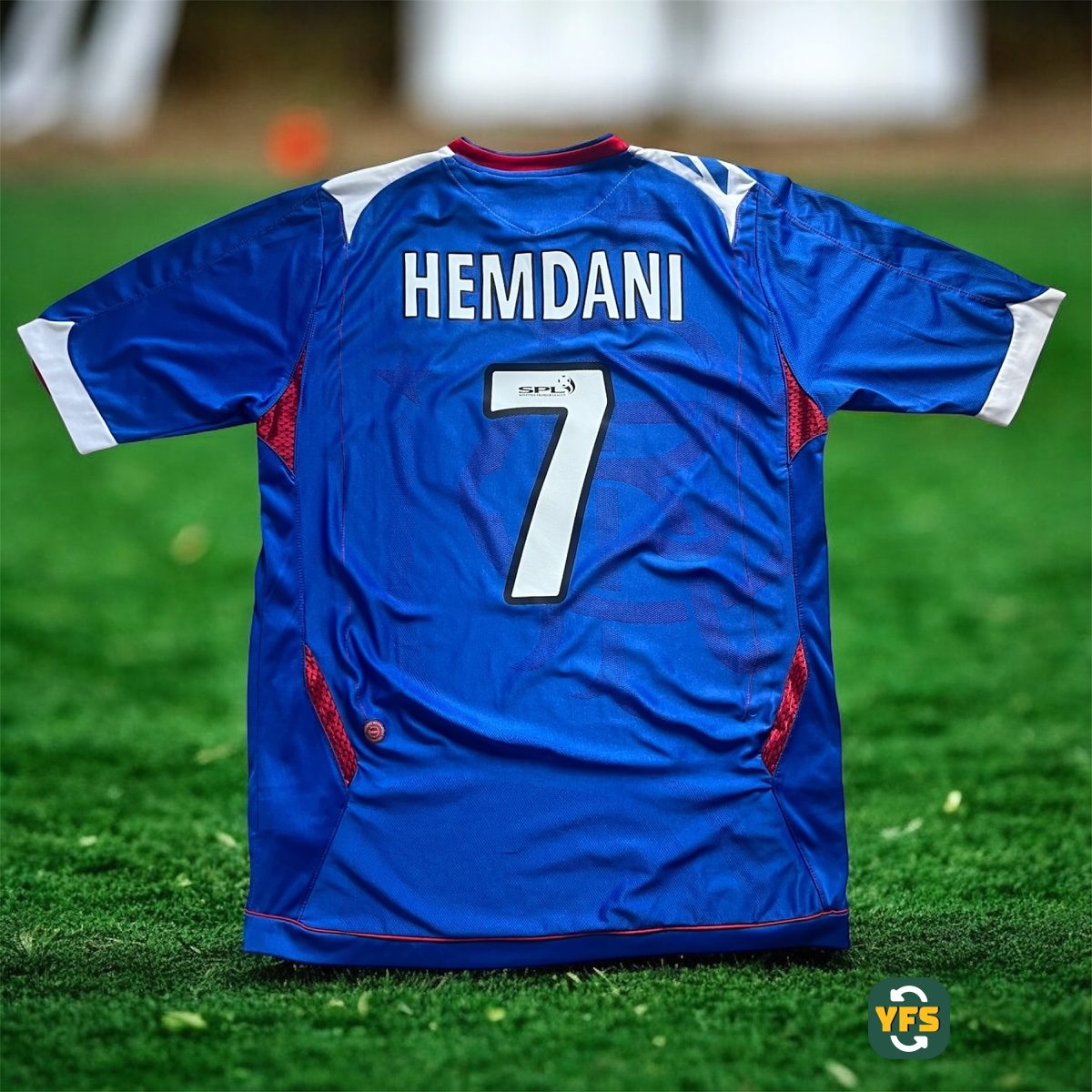 Glasgow Rangers 2008-2009 Home Store Version Umbro Hemdani - YourFootballShirt - Photo 1