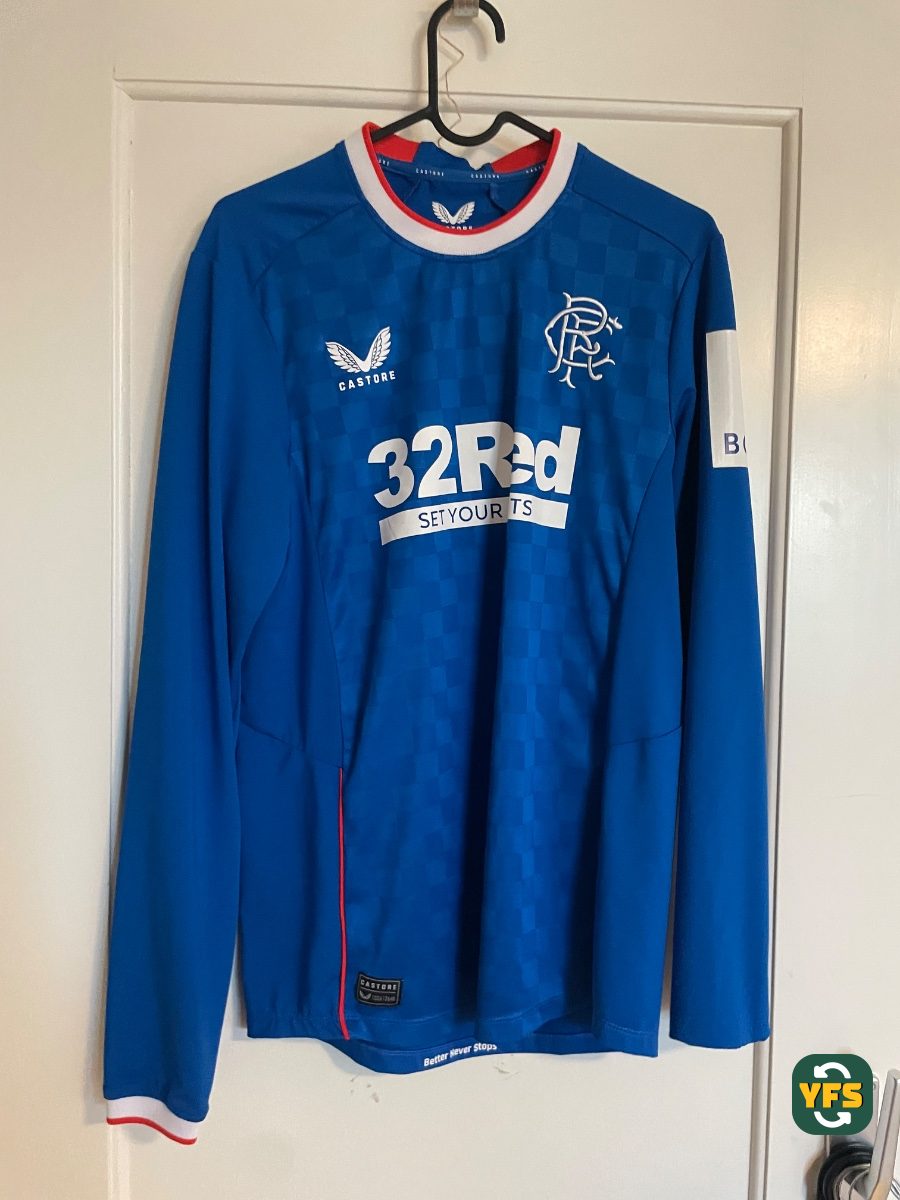 Glasgow Rangers 2022-2023 Home Store Version Castore - YourFootballShirt - Photo 1