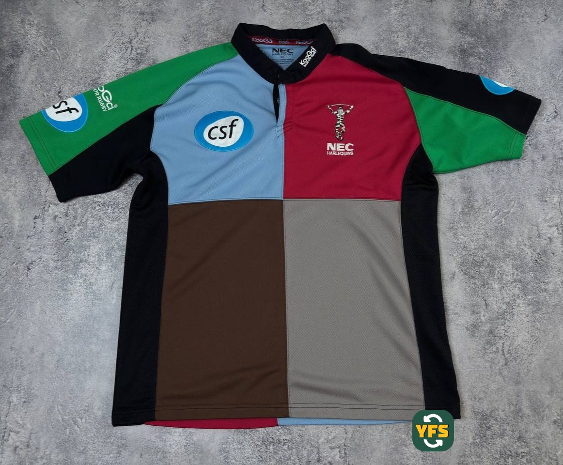 Harlequins 2003-2004 Home Store Version NEC - YourFootballShirt - Photo 1