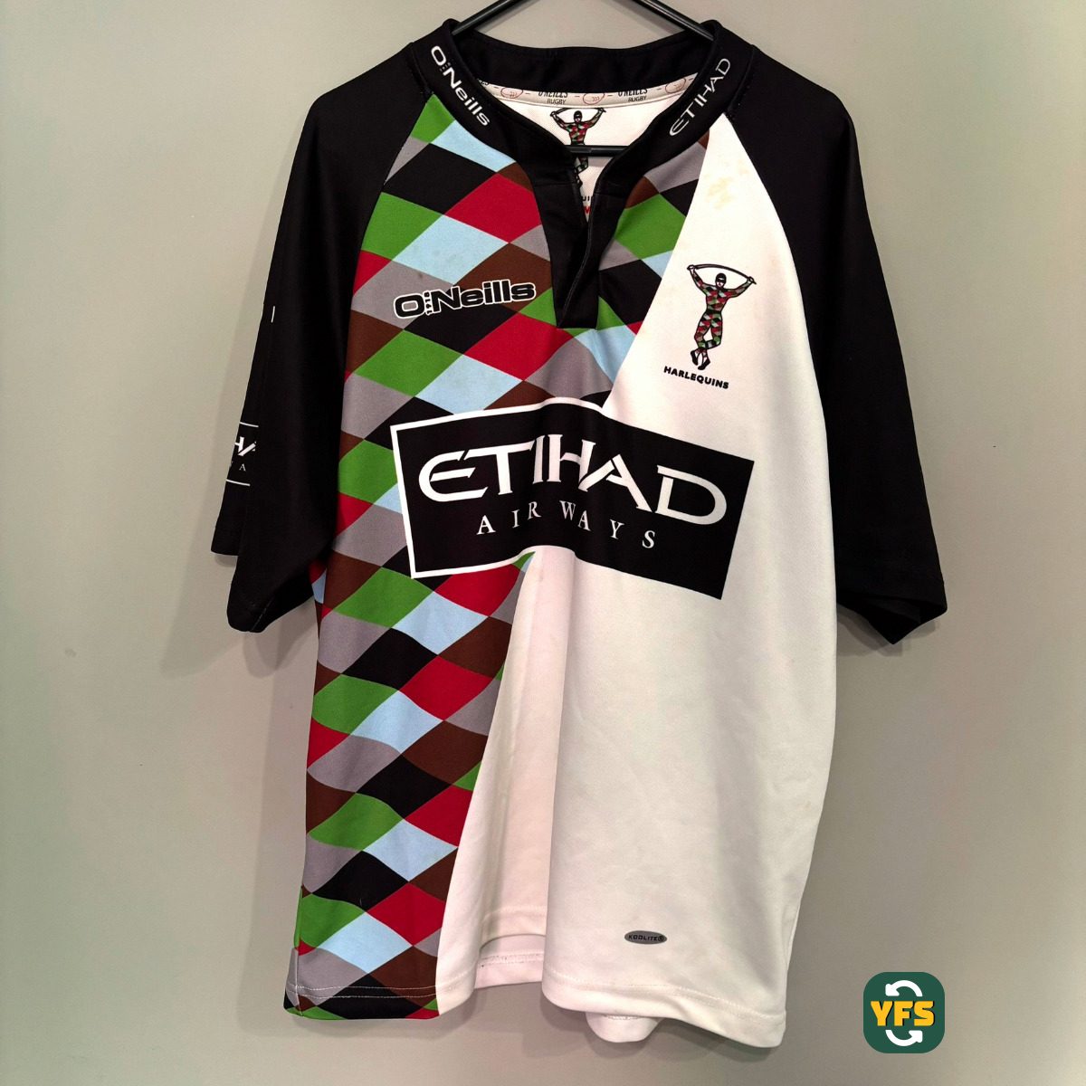 Harlequins 2022-2023 Away Store Version Oneills - YourFootballShirt - Photo 1