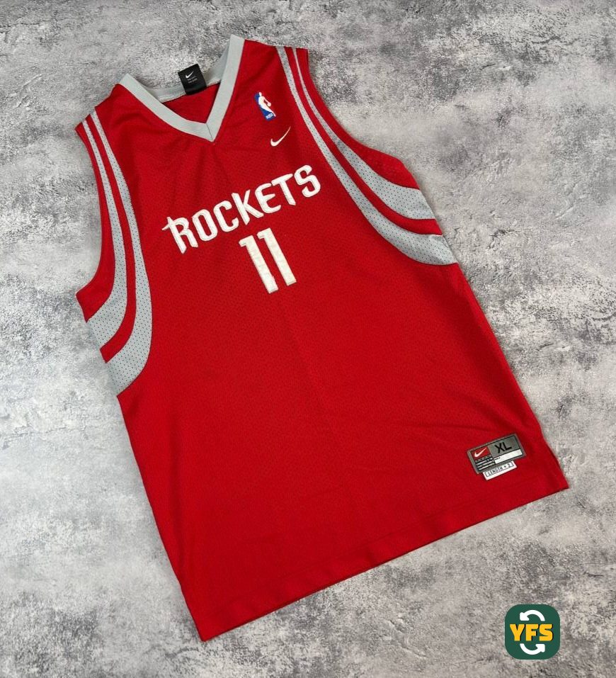 Houston Rockets 1999-2000 Home Store Version Nike Yao Ming - YourFootballShirt - Photo 1