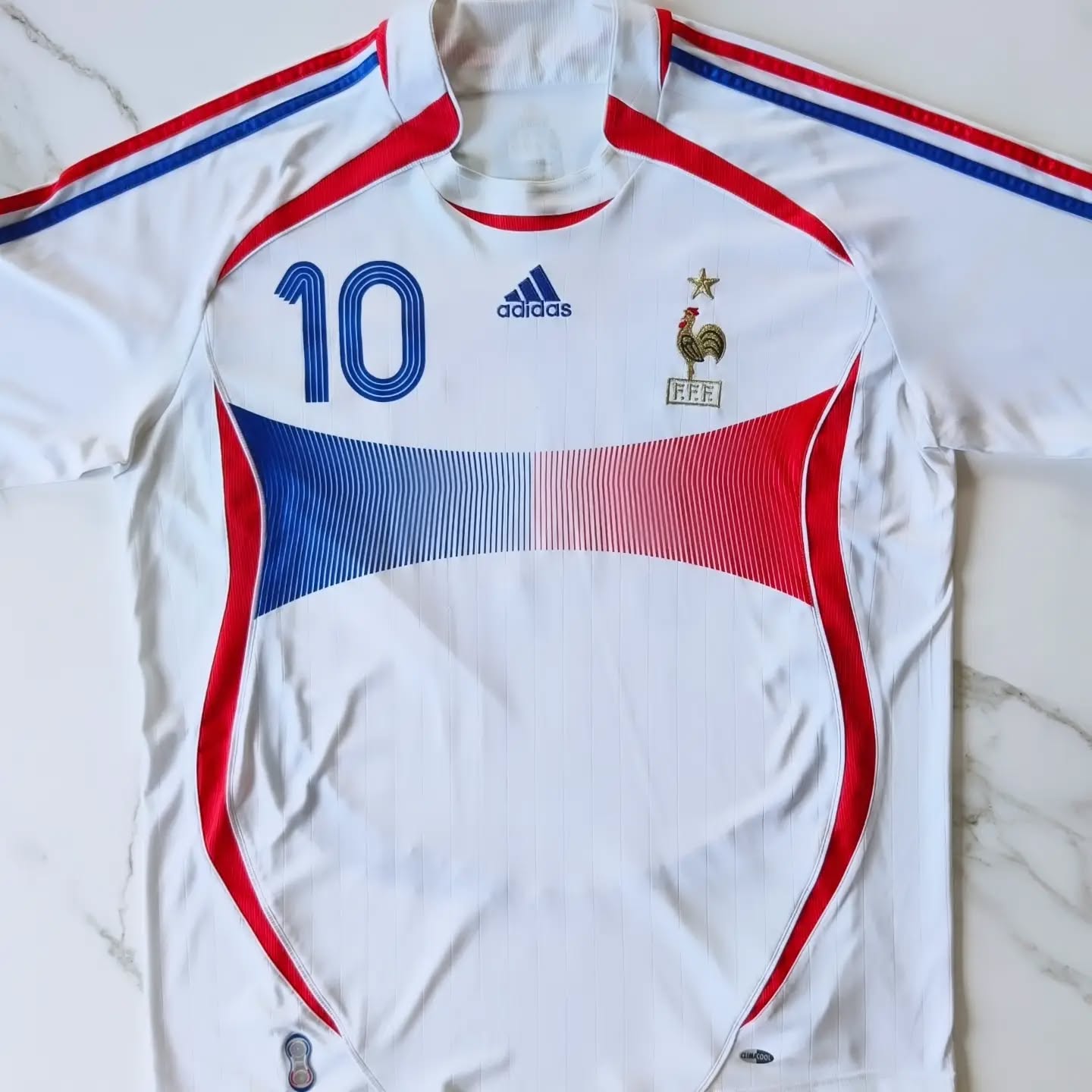 France 2006-2007 Away Store Version Adidas Zidane - YourFootballShirt - Photo 1