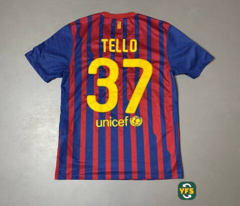Jersey Tello FC Barcelona 2011/12 Nike Vintage
