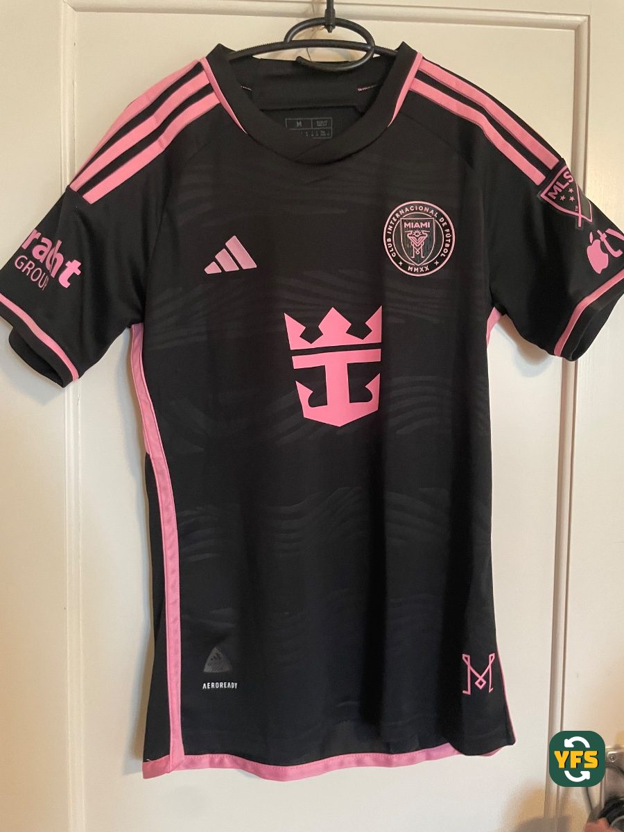 Inter Miami 2022-2023 Away Adidas Messi - YourFootballShirt - Photo 1