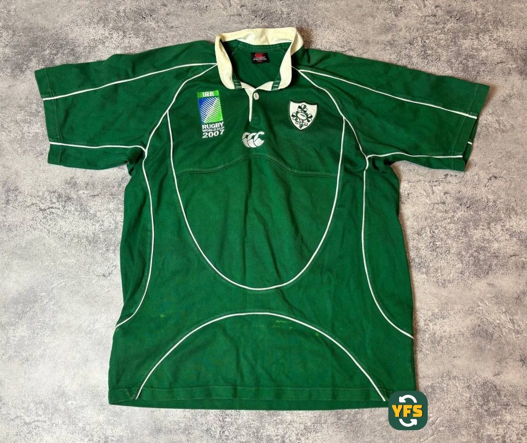 Ireland 2007-2008 Home Store Version Canterbury - YourFootballShirt - Photo 1