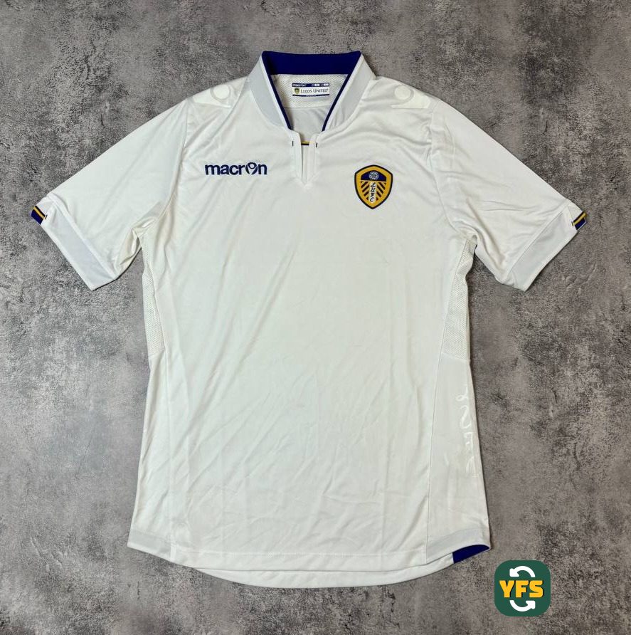 Leeds United 2014-2015 Home Store Version Macron - YourFootballShirt - Photo 1