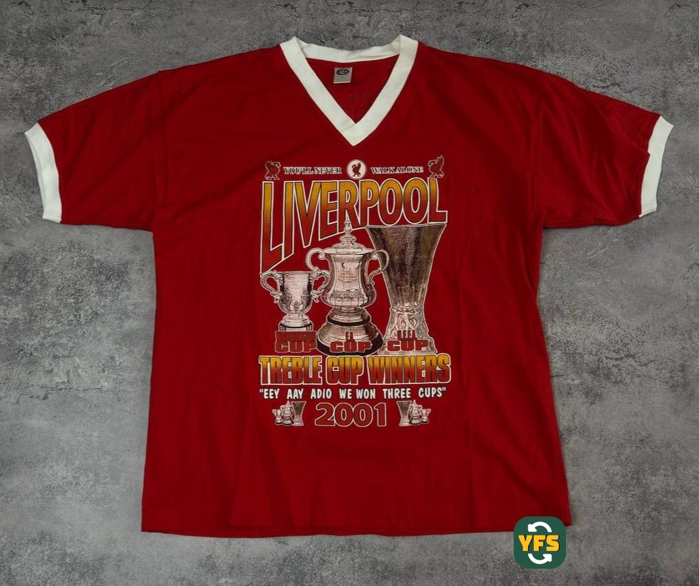Liverpool 2000-2001 Special edition Store Version C&A - YourFootballShirt - Photo 1