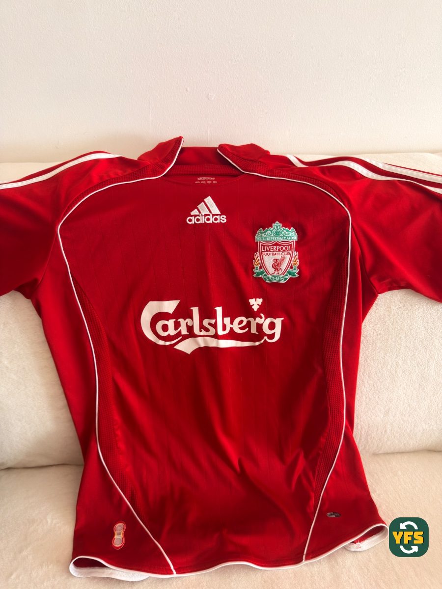 Liverpool 2006-2007 Home Issued Adidas Gerrard - YourFootballShirt - Photo 1