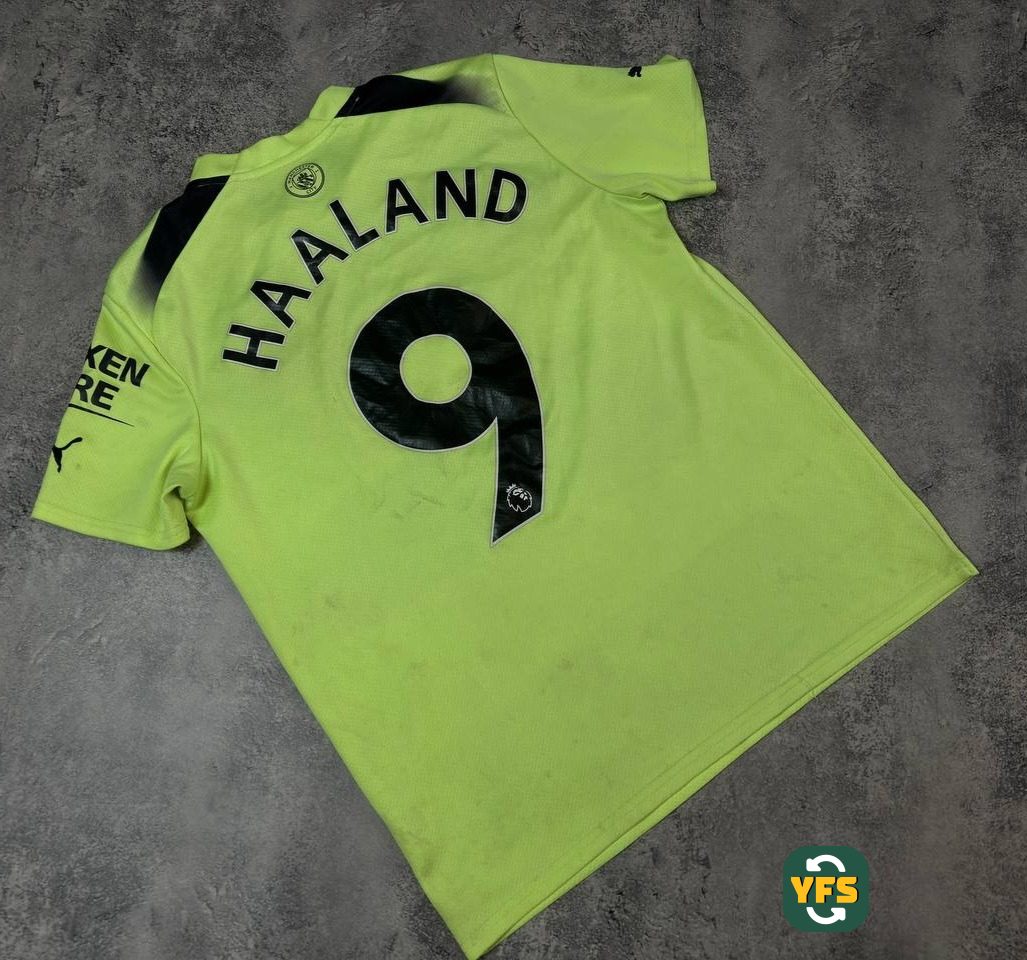 Manchester City 2022-2023 Third Store Version Puma haaland - YourFootballShirt - Photo 1
