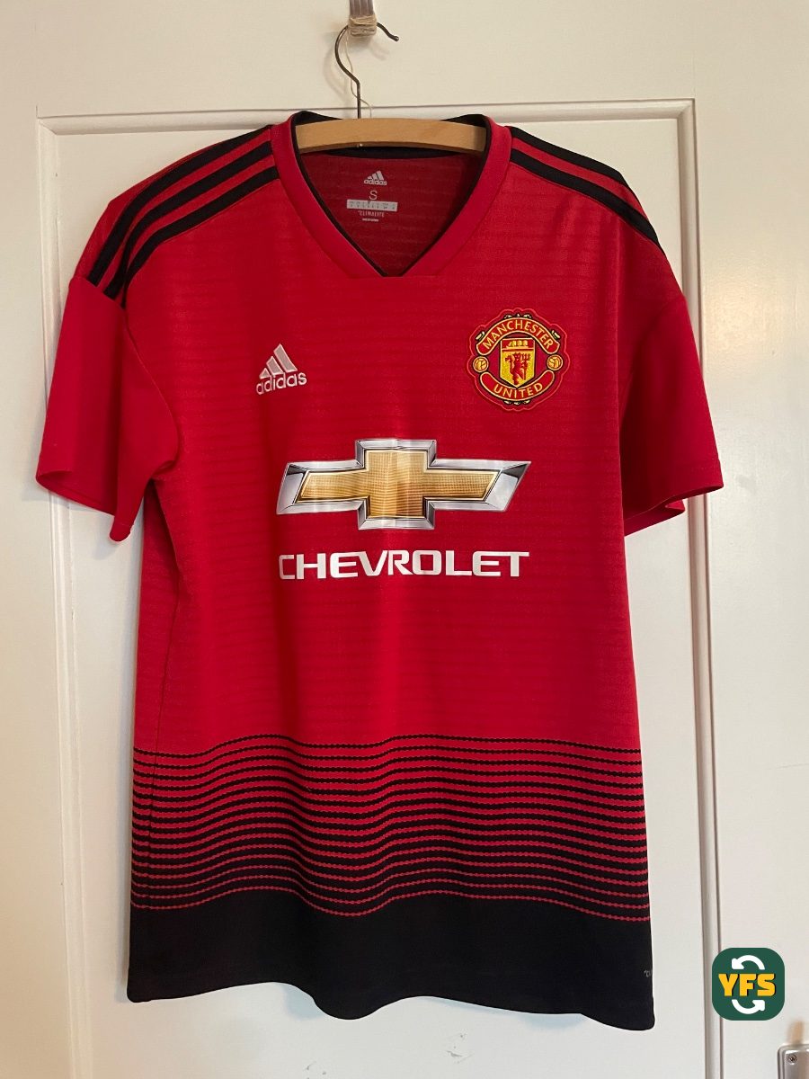 Manchester United 2018-2019 Home Store Version Adidas POGBA - YourFootballShirt - Photo 1
