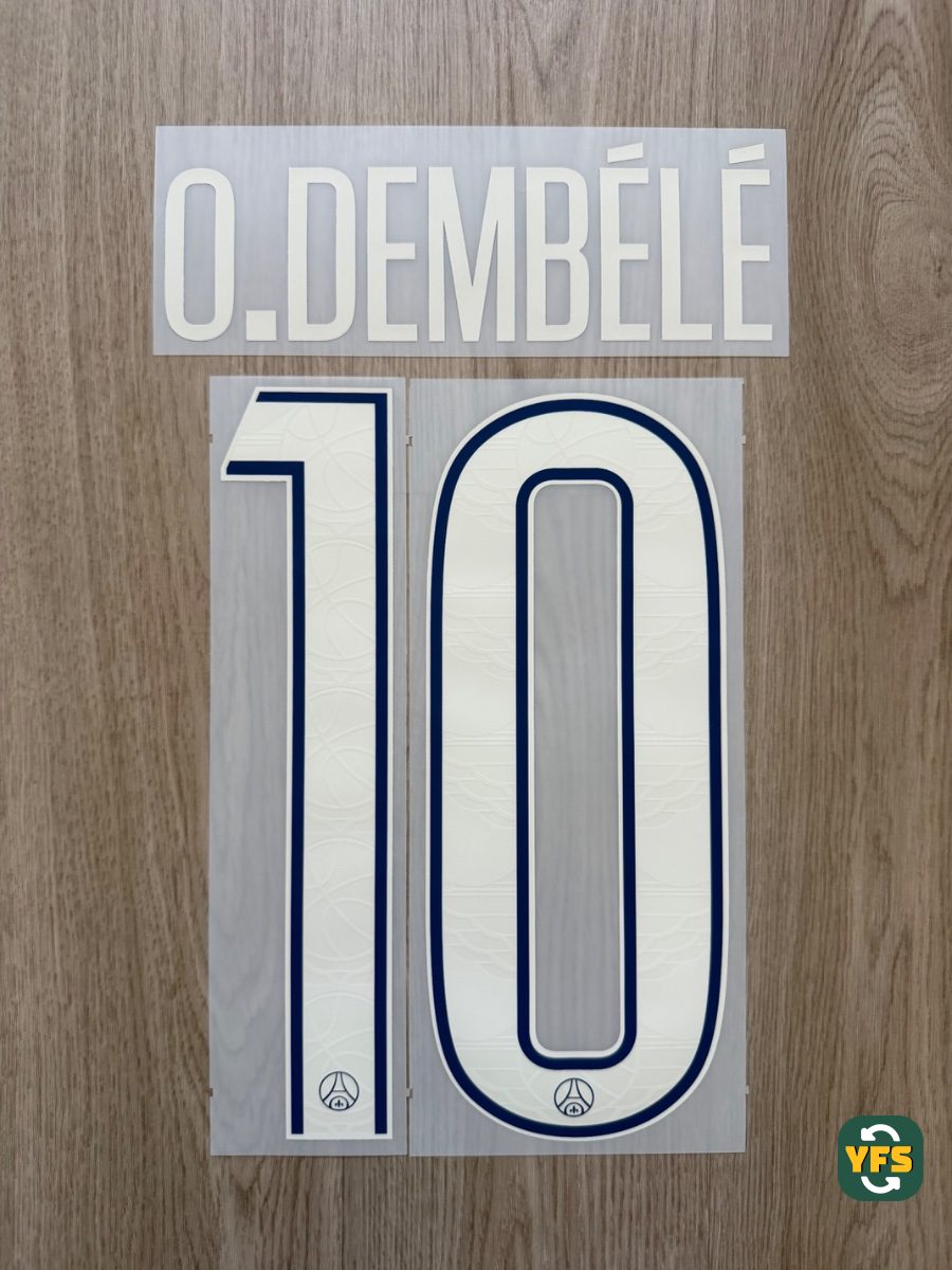 Namesets 2024-2025 Fourth Monblason Dembele - YourFootballShirt