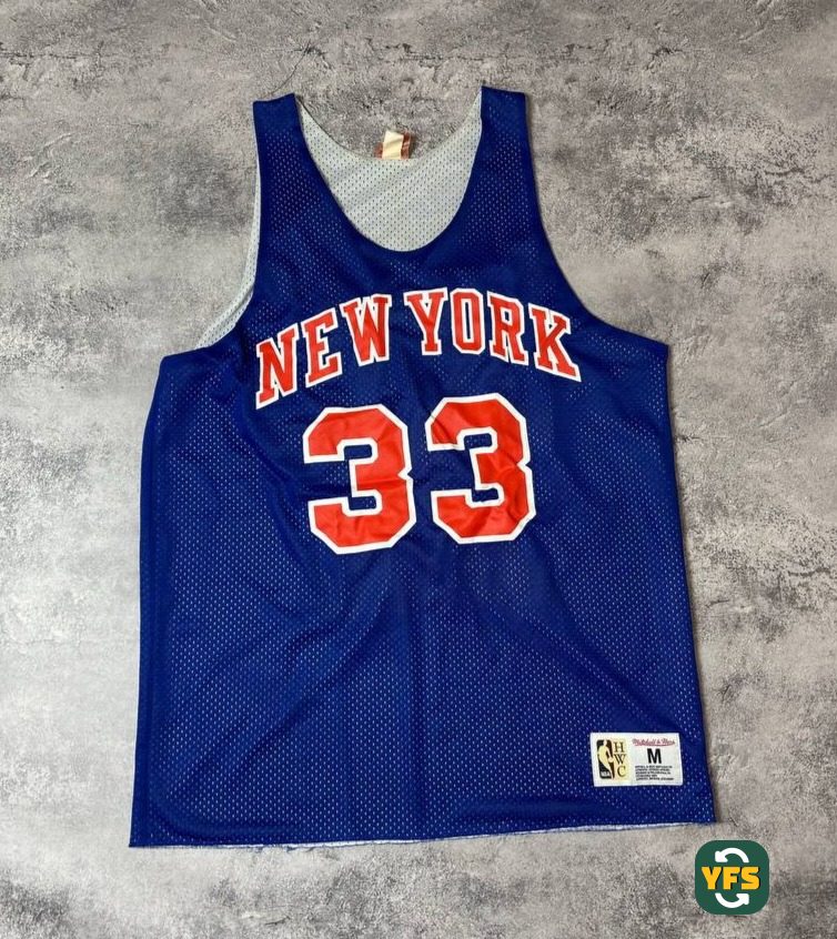 New York Knicks 1991-1992 Special edition Store Version Mitchell&Ness Patrick Ewing - YourFootballShirt - Photo 1