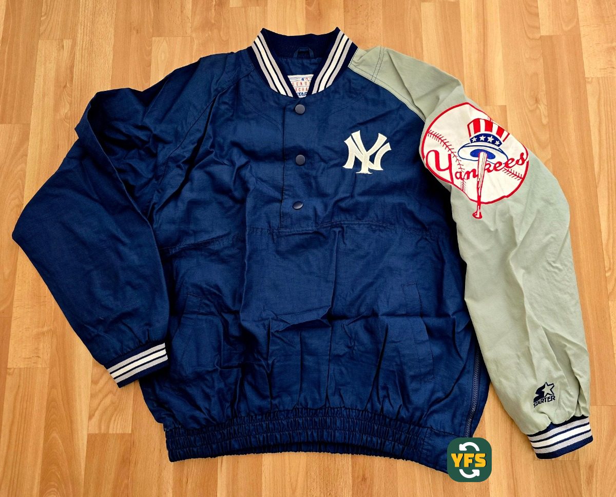 New York Yankees 1995-1996 Home Store Version Starter - YourFootballShirt - Photo 1