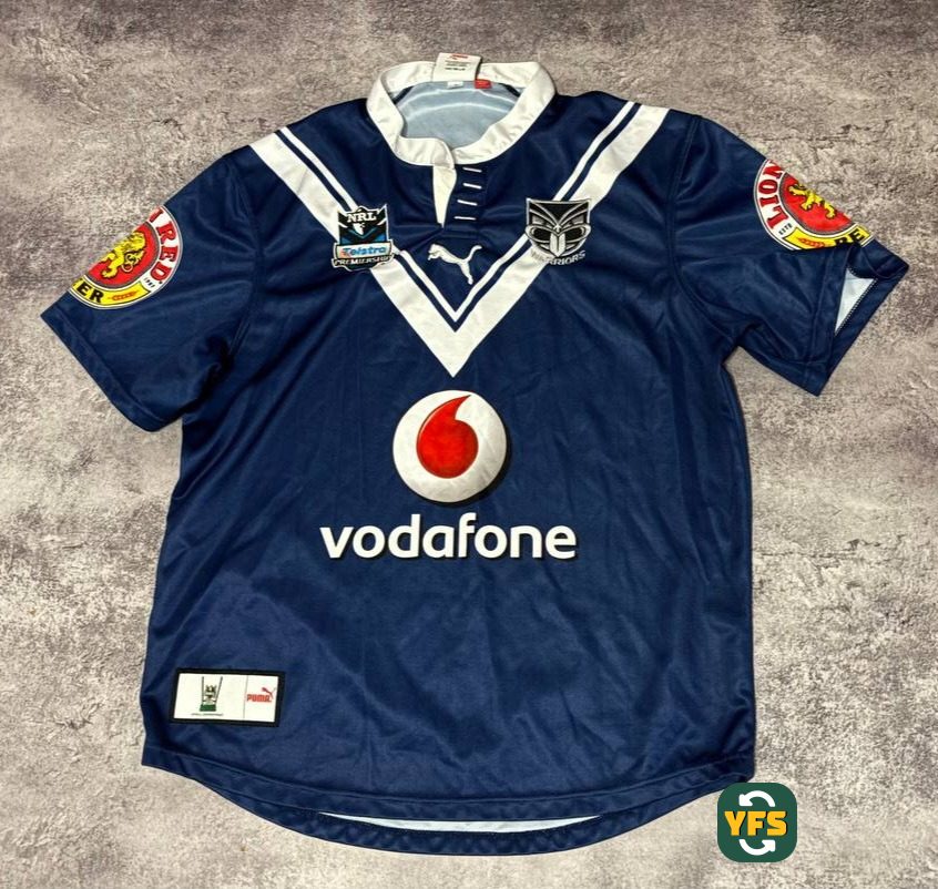 New Zealand Warriors NRL 2007-2008 Home Store Version Puma - YourFootballShirt - Photo 1