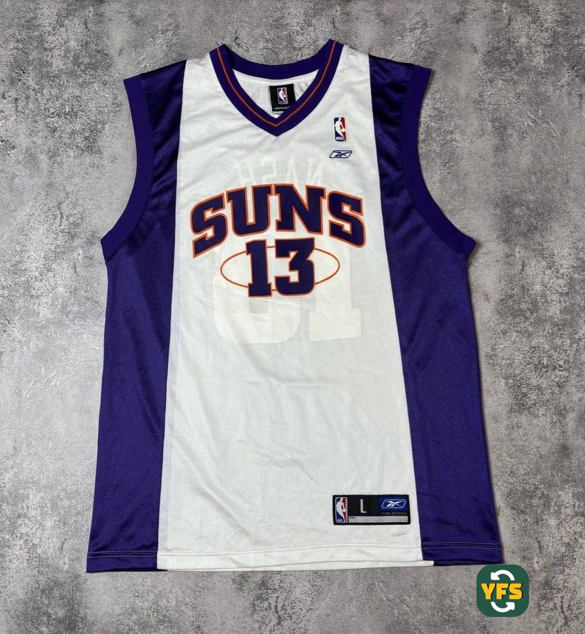 Phoenix Suns 2004-2005 Home Store Version Reebok Steve Nash - YourFootballShirt - Photo 1