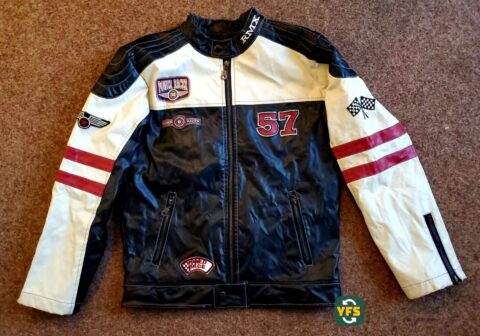 Power Racer Redmax Grand Prix Racing Moto Jacket Vintage 1998-1999