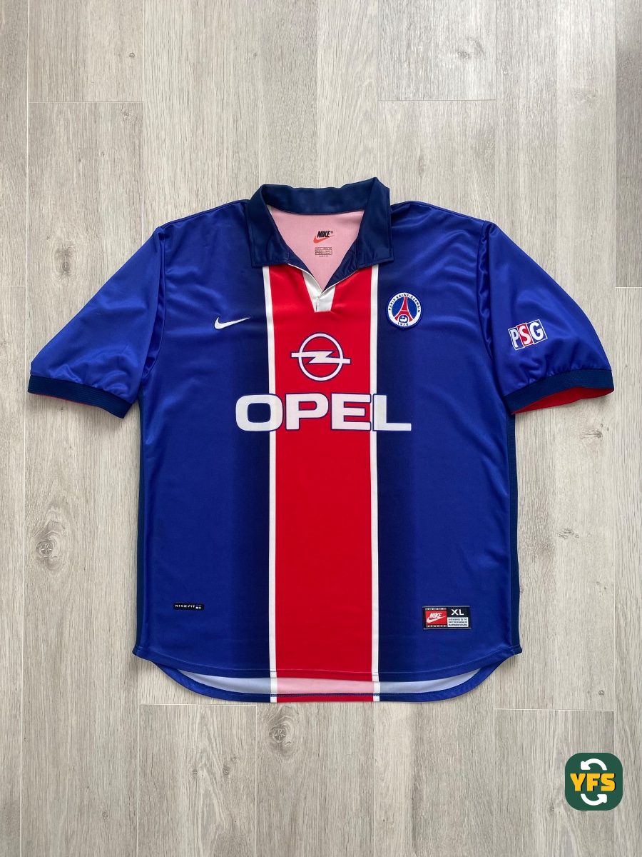 PSG 1998-1999 Home Store Version Nike - YourFootballShirt - Photo 1