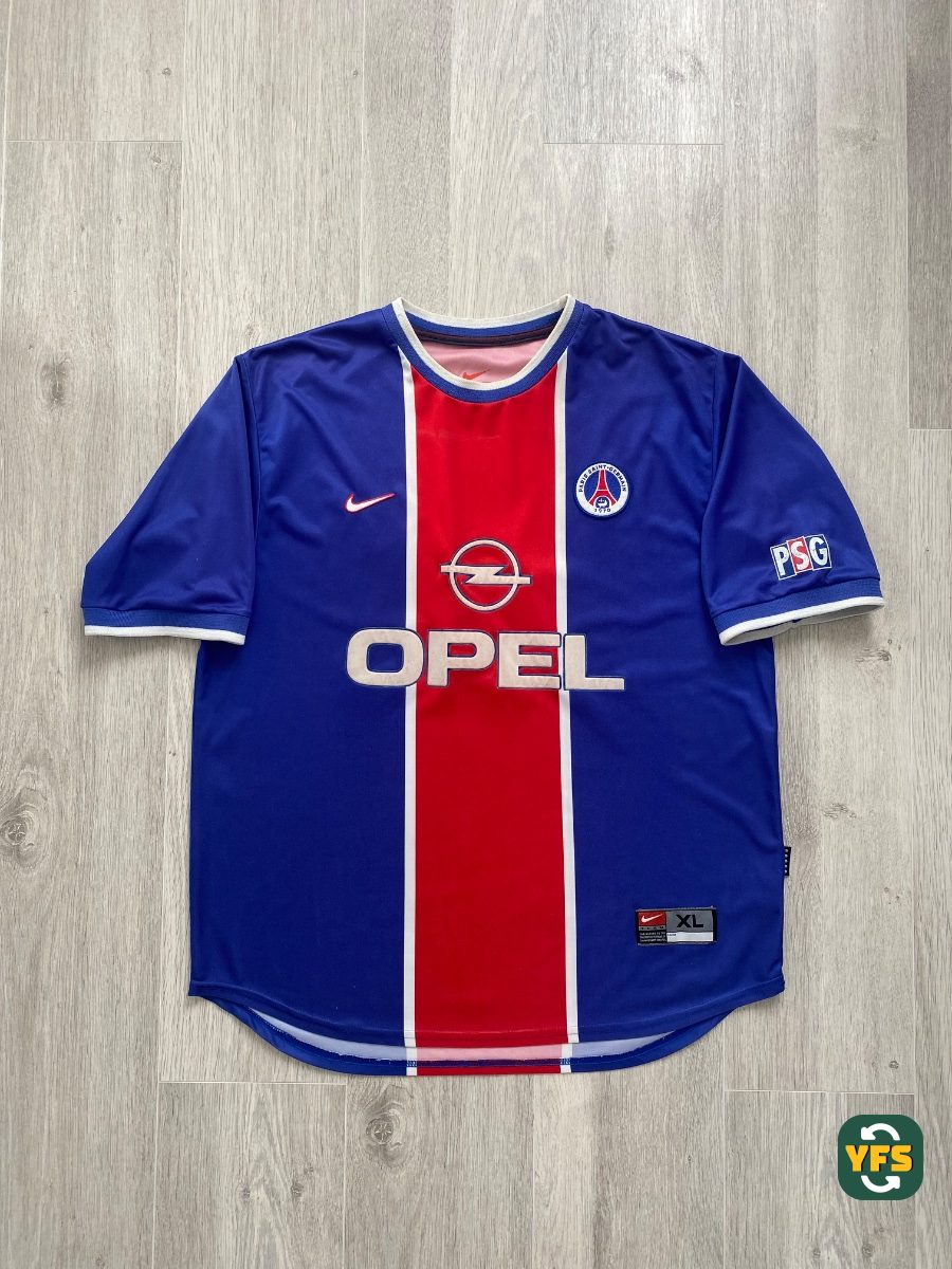 PSG 1999-2000 Home Store Version Nike - YourFootballShirt - Photo 1