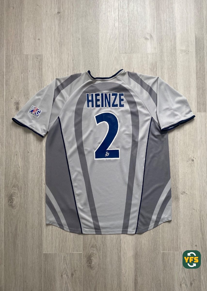 PSG 2001-2002 Away Store Version Nike Heinze - YourFootballShirt - Photo 1
