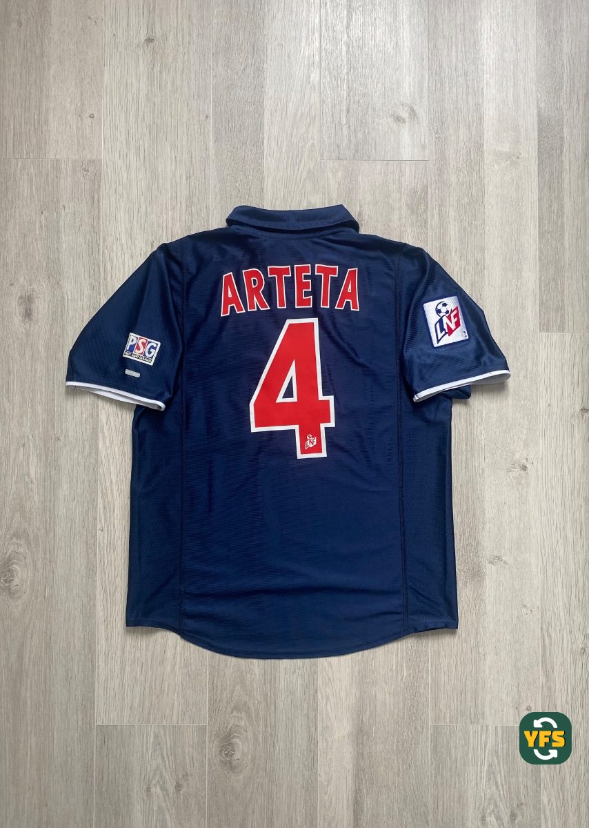 PSG 2001-2002 Home Store Version Nike ARTETA - YourFootballShirt - Photo 1