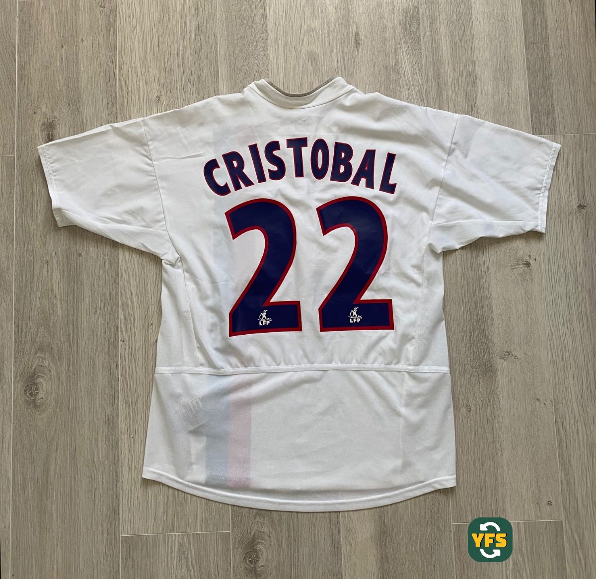 PSG 2002-2003 Away Store Version Nike CRISTOBAL - YourFootballShirt - Photo 1