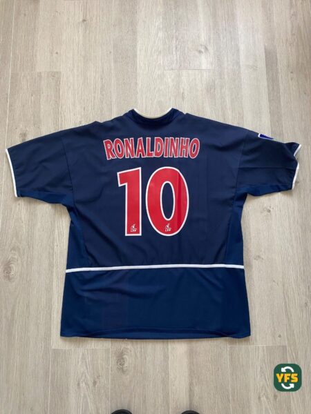 PSG 2002-2003 Home RONALDINHO #10