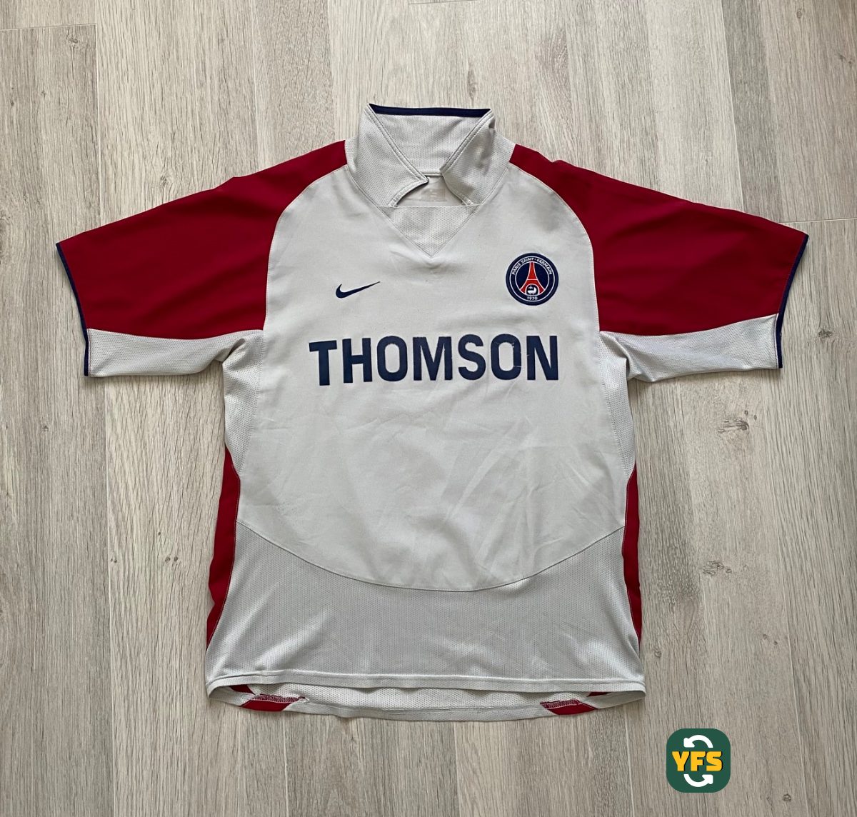 PSG 2003-2004 Away Store Version Nike - YourFootballShirt - Photo 1