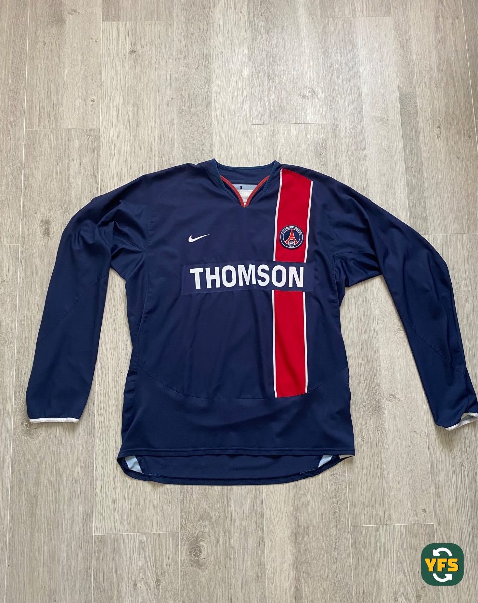 PSG 2003-2004 Home Issued Nike - YourFootballShirt - Photo 1